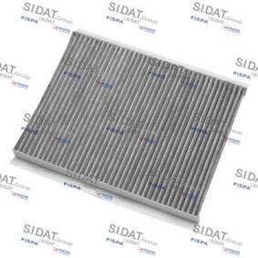 Achetez des Filtre d'habitacle SIDAT MBX596 à prix pour 188,06 €