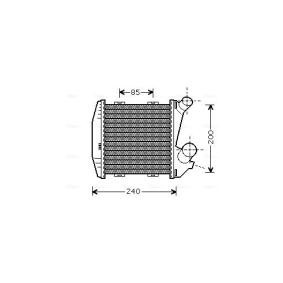 Ladeluftkühler für SMART von AVA COOLING SYSTEMS