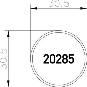 Køb Bremseklodssæt, parkeringsbremse af MINTEX MDB1521 til den lave pris 8,85 DKK
