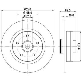 Bremsscheibe von MINTEX MDC2722