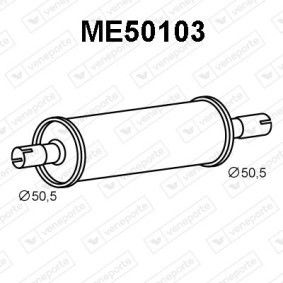 Endschalldämpfer ME50103 von VENEPORTE günstig für 35,08 € online kaufen