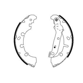 Comprar Juego de zapatas de frenos de MINTEX MFR516 a bajo precio de 64,49 €