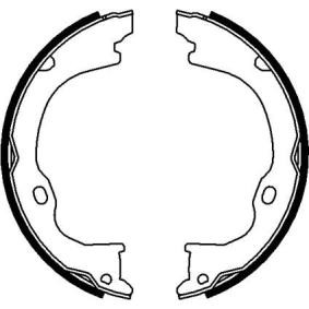 Bremsbackensatz, Feststellbremse von MINTEX MFR684