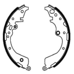 Bremsbackensatz MFR753