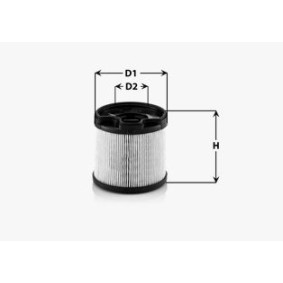 Compre Filtro de combustível da CLEAN FILTER MG 080 a um preço baixo por 6,98 €