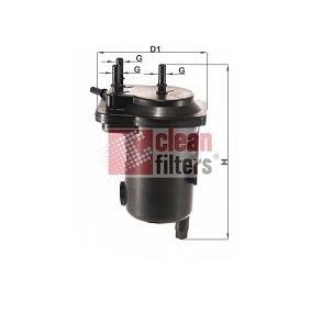 Compre Filtro de combustível da CLEAN FILTER MGC1684 a um preço baixo por 34,23 €