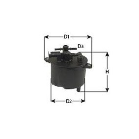 Compre Filtro de combustível da CLEAN FILTER MGC1697 a um preço baixo por 36,00 €