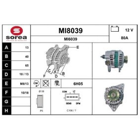 Lichtmaschine von SNRA