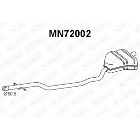 Endschalldämpfer MN72002 von VENEPORTE günstig für 188,38 € online kaufen