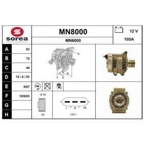 Lichtmaschine von SNRA MN8000