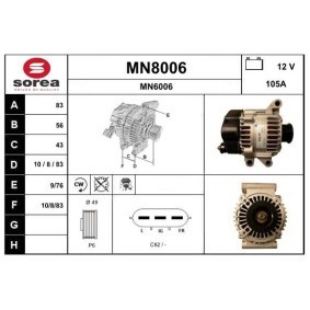 Lichtmaschine von SNRA MN8006