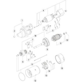 Köp Startmotor av MAHLE ORIGINAL MS 100 till det låga priset 4268,00 kr