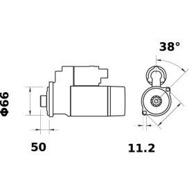 Köp Startmotor av MAHLE ORIGINAL MS 125 till det låga priset 1660,94 kr