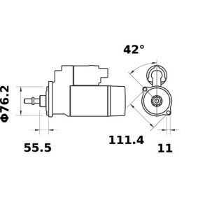 Köp Startmotor av MAHLE ORIGINAL MS 16 till det låga priset 1459,74 kr