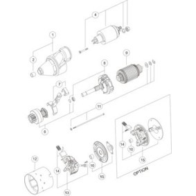 Köp Startmotor av MAHLE ORIGINAL MS 305 till det låga priset 2603,60 kr