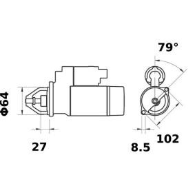 Köp Startmotor av MAHLE ORIGINAL MS 35 till det låga priset 1808,01 kr