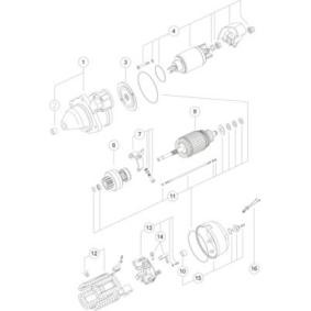 Köp Startmotor av MAHLE ORIGINAL MS 387 till det låga priset 4211,99 kr