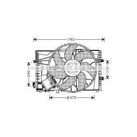 Kühlerlüfter MS7507 von PRASCO günstig für 465,92 € online kaufen