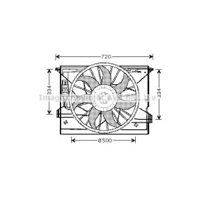 Kühlerlüfter MS7508 von PRASCO günstig für 518,09 € online kaufen