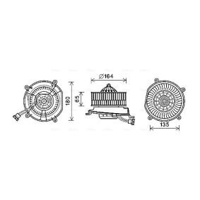 Gebläsemotor MS8674 von AVA COOLING SYSTEMS günstig für 86,57 € online kaufen