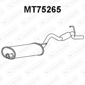 Endschalldämpfer MT75265 von VENEPORTE günstig für 130,41 € online kaufen