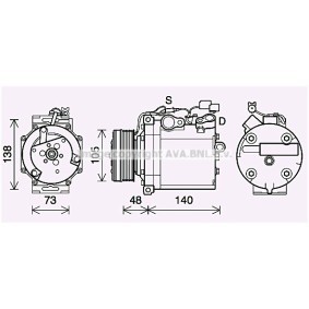 Acquista Compressore aria condizionata da PRASCO MTAK263 a buon mercato per soli 433,39 €