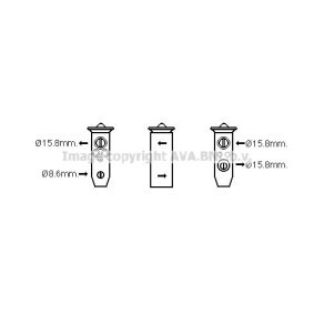 Acquista Valvola espansione climatizzatore da PRASCO MZ1279 a buon mercato per soli 38,19 €