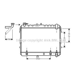 Achetez des Radiateur du moteur PRASCO MZ2099 à prix pour 1079,40 €