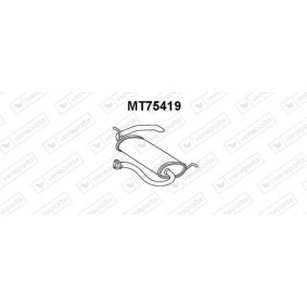 Endschalldämpfer für MAZDA von VENEPORTE