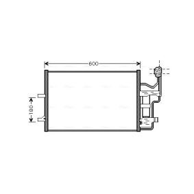 Köp Kondensor, klimatanläggning av AVA COOLING SYSTEMS MZ5184D till det låga priset 1019,87 kr