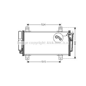 Köp Kondensor, klimatanläggning av AVA COOLING SYSTEMS MZ5231D till det låga priset 1775,38 kr