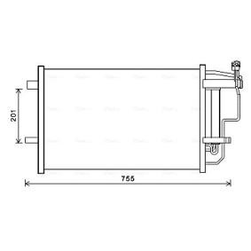 Köp Kondensor, klimatanläggning av AVA COOLING SYSTEMS MZ5242D till det låga priset 2474,96 kr