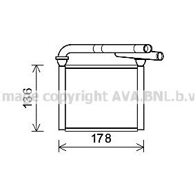 Osta Lämmityslaitteen kenno AVA COOLING SYSTEMS:llä MZ6278 edullisesti hintaan 83,12 €