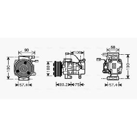 Acquista Compressore aria condizionata da AVA COOLING SYSTEMS MZAK208 a buon mercato per soli 633,12 €