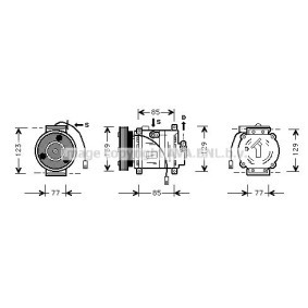 Acquista Compressore aria condizionata da PRASCO MZK035 a buon mercato per soli 1028,69 €