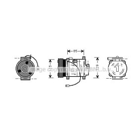 Acquista Compressore aria condizionata da PRASCO MZK132 a buon mercato per soli 1028,69 €