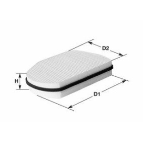 Köp Kupéfilter av CLEAN FILTER NC2066 till det låga priset 181,39 kr