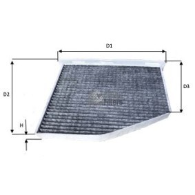 Compre Filtro, ar do habitáculo da CLEAN FILTER NC2129CA a um preço baixo por 13,64 €