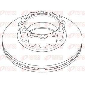 Comprar Disco de freno de REMSA NCA1230.20 a bajo precio de 286,01 €