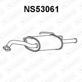 Endschalldämpfer NS53061 von VENEPORTE günstig für 109,71 € online kaufen