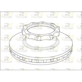 Comprar Disco de freno de ROADHOUSE NSX1039.20 a bajo precio de 309,48 €