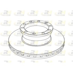Comprar Disco de freno de ROADHOUSE NSX1040.20 a bajo precio de 148,48 €