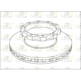 Comprar Disco de freno de ROADHOUSE NSX1045.20 a bajo precio de 343,25 €