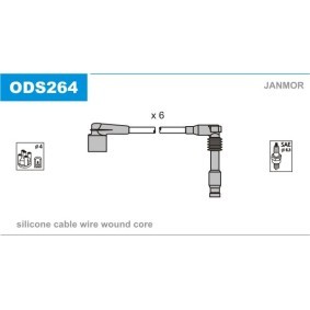 Compre Jogo de cabos de ignição da JANMOR ODS264 a um preço baixo por 34,65 €