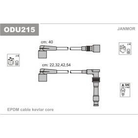 Compre Jogo de cabos de ignição da JANMOR ODU215 a um preço baixo por 23,33 €