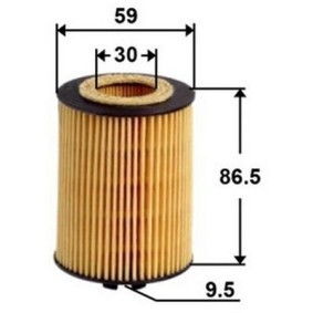 Ölfilter von JS ASAKASHI OE0038