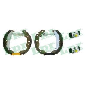 Comprar Kit frenos, disco de tambor de LPR OEK824 a bajo precio de 88,59 €