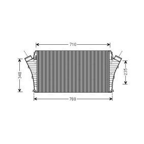 Kjøp Intercooler av AVA COOLING SYSTEMS OLA4491 til den lave prisen 3216,20 NOK
