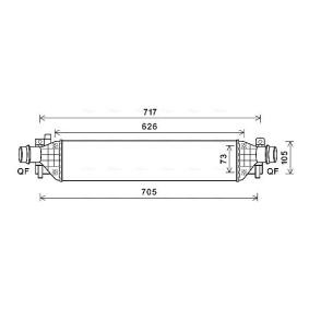 Kjøp Intercooler av AVA COOLING SYSTEMS OLA4650 til den lave prisen 2285,54 NOK