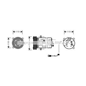 Acquista Compressore aria condizionata da PRASCO OLAK290 a buon mercato per soli 1028,69 €